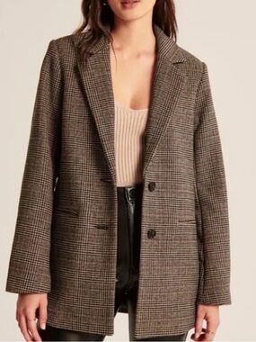 Abercrombie & Fitch Wool Blend Blazer